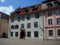 Villingen,
das neue Rathaus stammt von 1537, war ehemals das Pfarrhaus,
Aug.2010