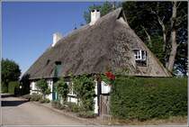 Fachwerkhaus in Sieseby an der Schlei. 07.08.2010