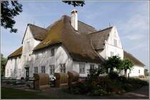 Der Rote Haubarg bei Witzwort beherbergt heute ein Restaurant und ein kleines Museum. 10.08.2010