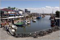 Der Museumshafen in Bsum. 13.08.2010