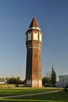 Der Wasserturm in Lehrte an einen sch�nen Oktober Nachmittag. Foto vom 09.10.2010.
