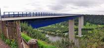 Autobahnbrcke A61 ber die Mosel bei Winningen - 14.10.2010