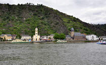 Evangelische und katholische Kirche in St. Goarshausen - 14.09.2010
