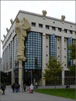 Das Bibliotheksgebude der Technischen Universitt im 4. Bezirk. 02.10.2010