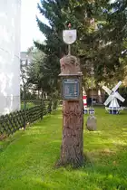 Dies ist eine selbst gebaute Wetterstation. Sie steht in Lehrte/K�htenwaldstra�e. Foto vom 18.10.2010