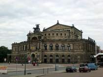 Die Dresdener Semperoper.
