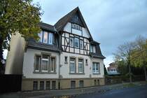 Haus mit Fachwerkanteil in der Groen Moorstrae Lehrte. Foto vom 23.10.10.