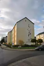 Feldstra�e 34, in Lehrte. Diese H�user geh�hren der Lehrter Wohnungsbau GmbH. Foto vom 26.10.2010