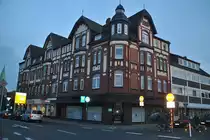 Eckerhaus im Lehrte/Alhtener Stra�e. Foto vom 29.10.2010.