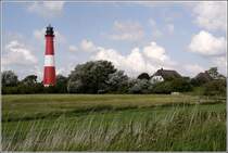 Der Pellwormer Leuchtturm ist mit seinen 41 m das hchste Gebude der Insel. Er ist immer noch im aktiven Einsatz, und das seit 1907. Der Leuchtturm steht auch fr standesamtliche Trauungen zur Verfgung. 11.08.2010