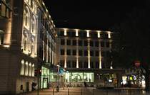 Nchtliche Aufnahme der Spardabank in Hannover, am 31.10.2010