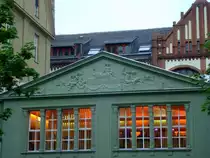 Abendliche Tanzstunde in Berlin-Friedenau. Rheinstra�e, 15.5.2009