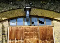 Rund um den Berliner Bahnhof Friedrichstra�e gibt es noch einige nicht genutzte Stadtbahnb�gen. 17.7.2008