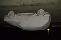 Autos unter der Fahrstra�e der Hochstra�e, in Hamburger Allee, im Hannover. Foto vom 31.10.2010.