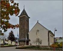 Die Kirche von Wilwerwiltz aufgenommen am 02.11.2010. (Jeanny)