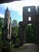 Klosterruine Allerheiligen im Schwarzwald, die Gr�ndung des Klosters durch Uta von Schauenberg geht auf das Jahr 1191 zur�ck, 1803 Aufl�sung und Zerst�rung der Anlage, Aug.2010
