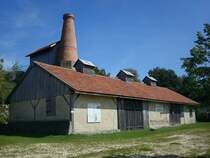 Untermarchtal, das Kalkofenmuseum, 1922 erbaut verarbeitete es das einheimische Kalkgestein, 1939 stillgelegt, 1990 als technisches Kulturdenkmal wieder instandgesetzt, Sept.2010