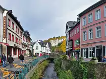 Bad M�nstereifel mit Erft-Bachlauf - 30.10.2010