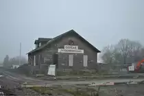 Alte G�terabfertigung in Goslar, am kalten Novermber Nachmittag, am 21.11.10.