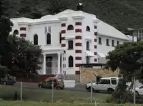 Vorbildlich renovierte Herrschaftsvilla der juedischen Gemeinde. Muizenberg, 20.11.2010
