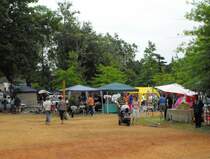 Monatsmarkt im Gemeindepark an der Main Road. Somerset West, 27.11.2010
