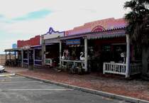 Die Harbour Road ist ausserhalb der Touristensaison gemuetlich und Parkplaetze sind reichlich zu haben. Kleinmond, 22.10.2010