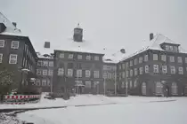 Rathausplatz im Lehrte am 09.12.10.