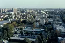 Blick vom Hotel Ishtar Sheraton �ber die Stadt Baghdad im Januar 1984