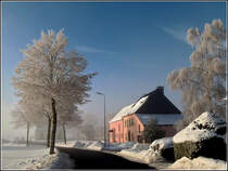 Die Dorfstrae in Berl am 31.12.2010. (Jeanny)