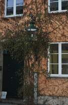 Alte Lampe, in der Altstadt Hannover am 09.01.2011.