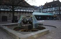 Brunnen in Hannover, am 09.01.2011. Wie sein Name ist wei ich jetzt nicht.