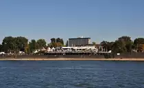 Rheinufer-Restaurant beim Messegel�nde in K�ln-Deutz - 10.10.2010