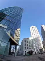 DB-Geb�ude mit Ritz-Carlton Hotel am Potsdamer Platz Berlin 11.12.2010