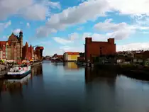 Stadtpanorama von Gdansk / Aufgenommen im August 2010