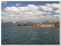 Auf der Fhre nach Manly im Oktober 2004