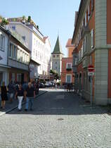 Die Lindauer Innenstadt am 21.08.10