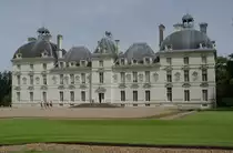 Front des Schlosses Cour Cheverny im Tal der Loire am 21.07.2009.