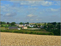Aussicht auf das Dorf Roder am 01.08.2010. (Jeanny)