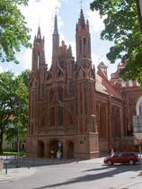 Wilna, St. Anna Kirche (03.07.2010)