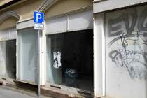 Die Innere Weberstrae in Zittau, frher Kaufhaus Messow - und heute ...  (17.05.2010) 