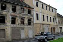 Albertstrae in Zittau. Nicht 1945, sondern am 17. Mai 2010.