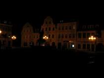 N�chtliche Stunde auf dem Marktplatz von Wurzen, 04.03.07
