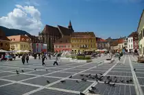Brasov (Kronstadt), Marktplatz (10.08.2009)