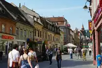 Brasov (Kronstadt), Fugngerzone (10.08.2009)