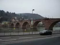 Die alte Brcke in Heidelberg am 24.02.11