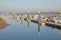 CONCEI��O e CABANAS DE TAVIRA, Gemeindeteil Cabanas de Tavira (Concelho de Tavira), 12.02.2011, neuer Schiffsanleger