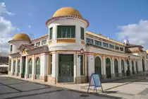 VILA REAL DE SANTO ANT�NIO (Concelho de Vila Real de Santo Ant�nio), 21.02.2011, ehemalige Markthalle, die jetzt als Kulturzentrum genutzt wird