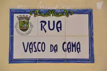 OLH�O (Concelho de Olh�o), 22.02.2011, Stra�enschild