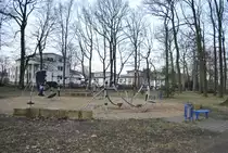 Kinderspielplatz in Lehrte n�he Sch�tzenplatz, am 28.02.2011.