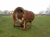 Ein Teil eines Grubenl�fters auf dem Gel�nde der ehemaligen Zeche Zollern in Dortmund-B�vinghausen am 01.03.2011.